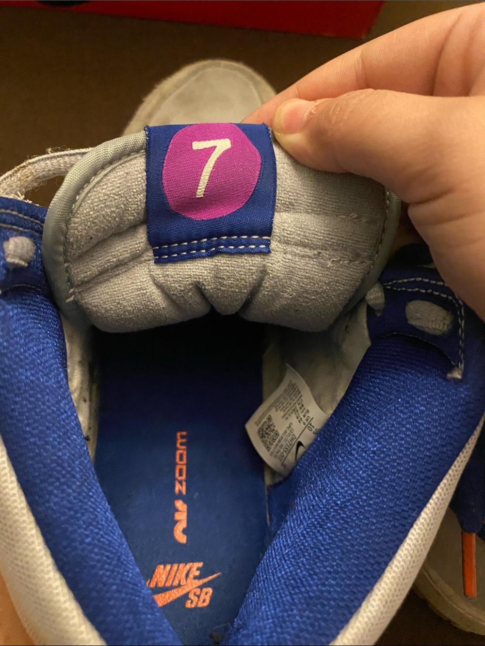 Nike SB Dunk High "New York Mets - Picture 2 of 8